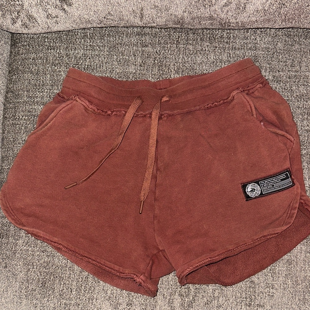 Alphalete Rust Athletic Shorts
